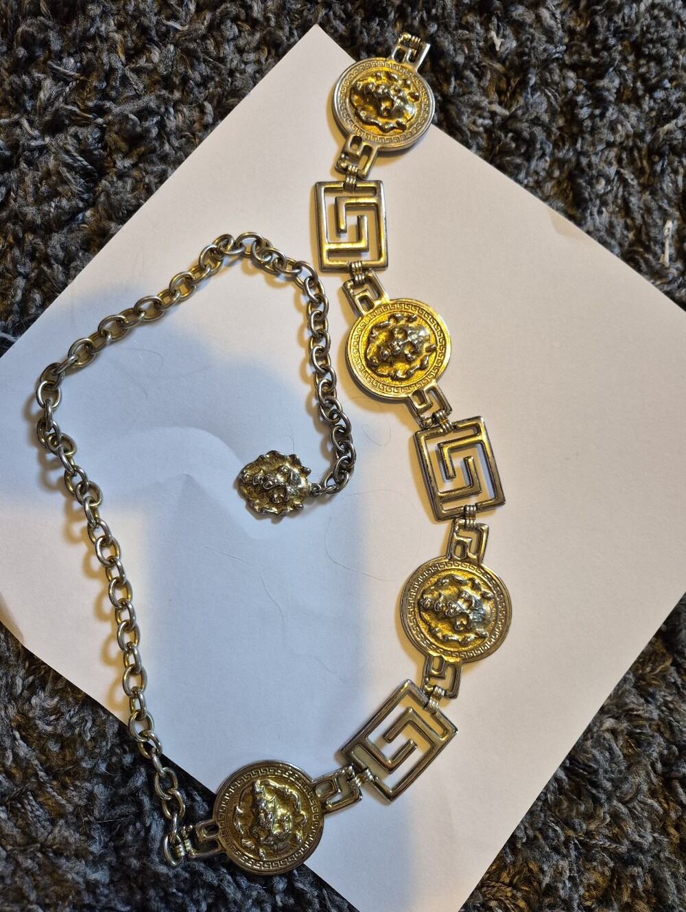 Gold Chain Link Belt - Picture 3 of 4